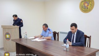 Председатель Следственного комитета Артур Погосян провел совещание в Следственном управлении Армавирского марза